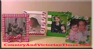 cd cas picture frame gift mom dad grandma fun craft project PARENTS ROOM