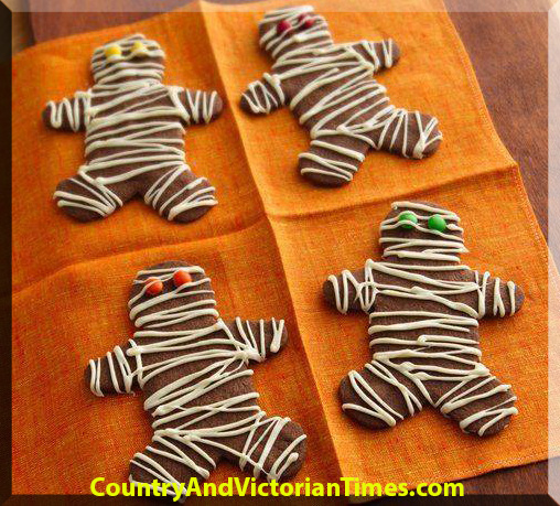 mummy cookie gingerbread men